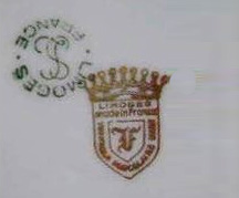 リモージュのマーク(刻印、バックスタンプ)limoges-la-seynie-3483