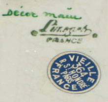 リモージュのマーク(刻印、バックスタンプ) limoges-retailers-mark-1930