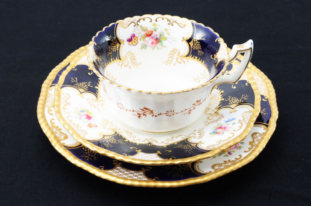 WEDGWOOD - 英国アンティーク Coalport コールポート プレート 金彩 皿