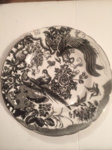プラチナ・エイヴィス　ホワイトの飾り皿
