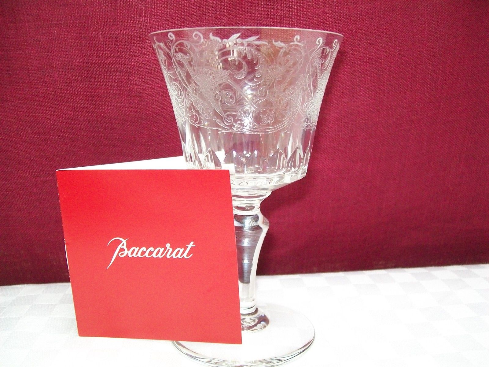 バカラ(BACCARAT)グラス ワインに合うクリスタルのご紹介♪ | 古き旅