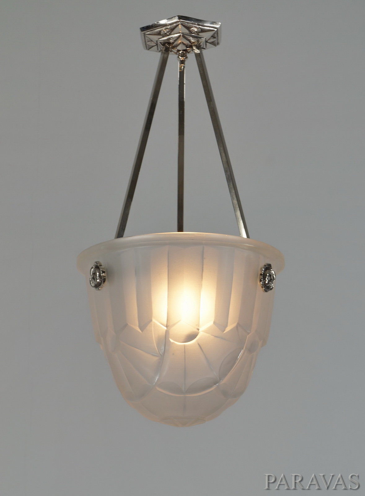 アンティークアールデコデザイン2灯吊り下げランプ[almt-84]アールデコデコレーションペンダント照明アンティークアメリカーナデコ