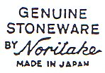 Noritake-ストーンウェア（多機能）印 (1977)