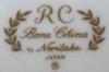  Noritake-ボーンチャイナ-RC印 (1982)