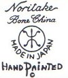 Noritake-ハンドペイント-マルキ印 (1984,1985)