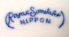 ロイヤル染付--Nippon印 (1906年)